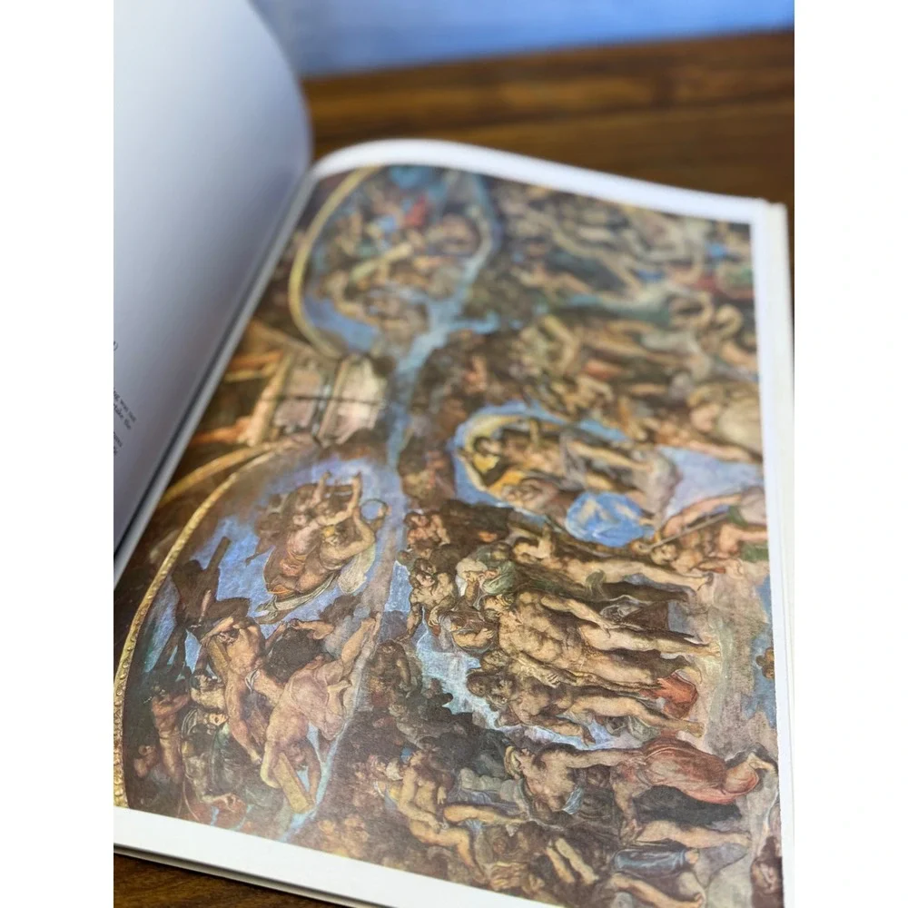 Michelangelo The Great Artists Book 5 Funk & Wagnalls Art History 1978 Softcover